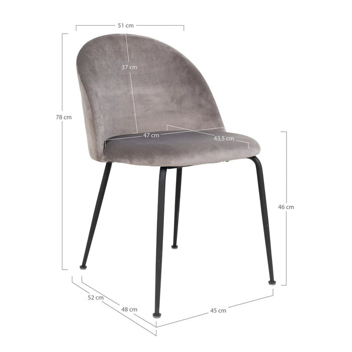 Set of two Geneve chairs