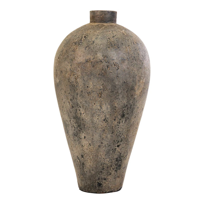 Terracotta decorative pot Corvo