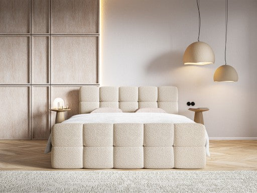 Cloud bed with box for bedding