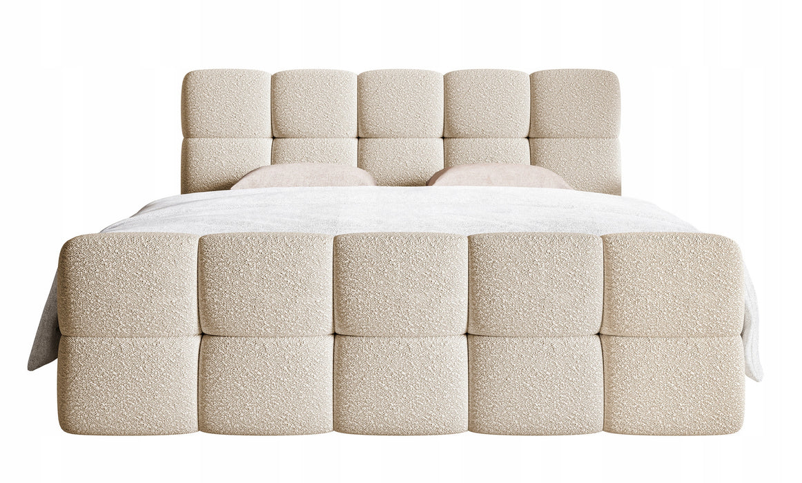 Cloud bed with box for bedding