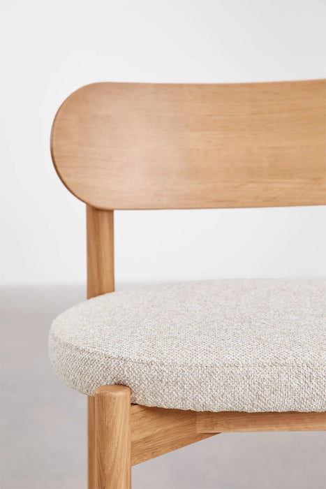 Oak chair Bianca