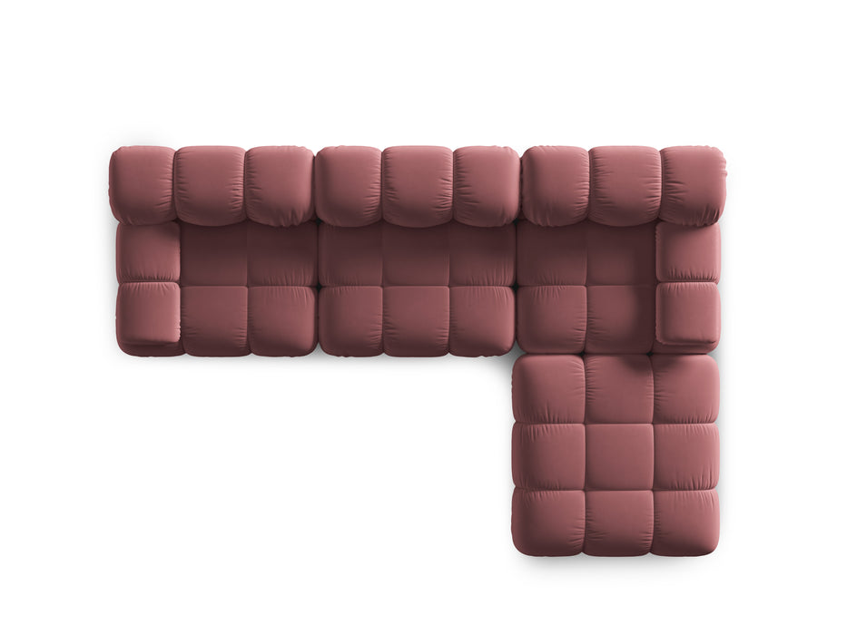 Velvet modular sofa Bellis