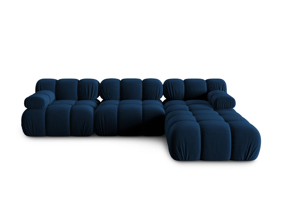 Velvet modular sofa Bellis
