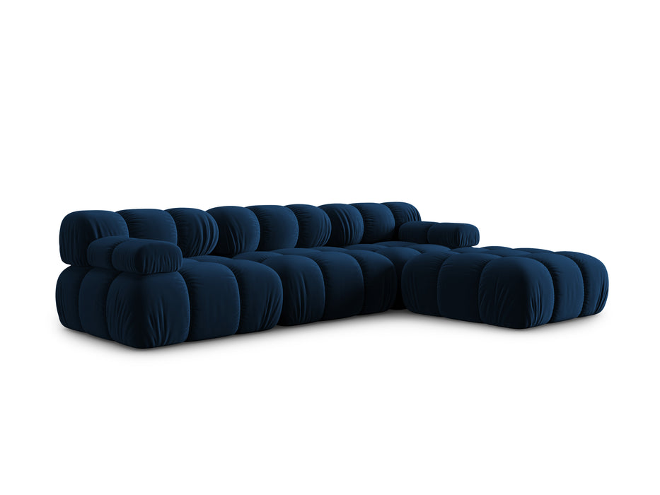 Velvet modular sofa Bellis