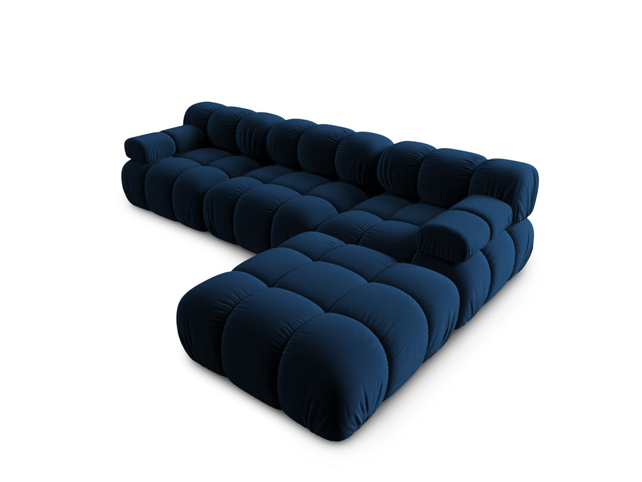 Velvet modular sofa Bellis