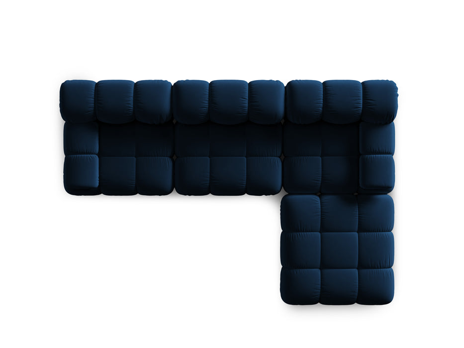 Velvet modular sofa Bellis