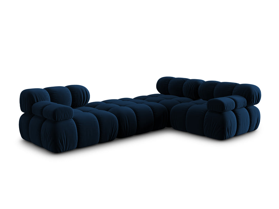 Velvet modular sofa Bellis