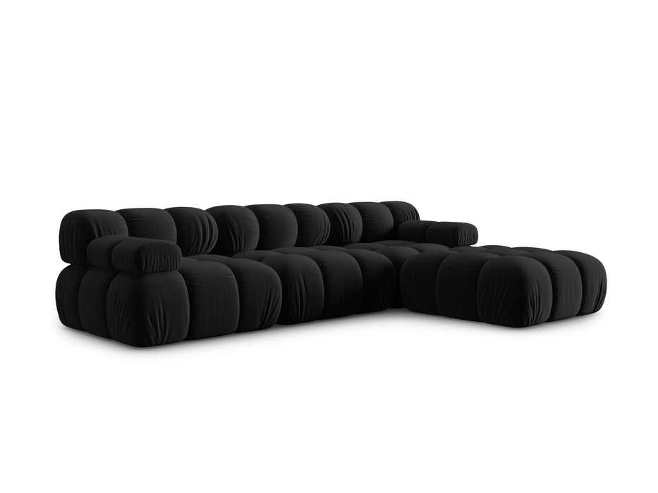Velvet modular sofa Bellis