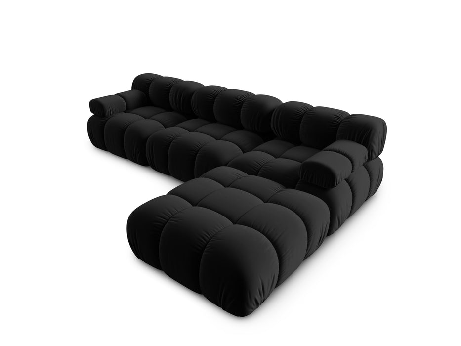 Velvet modular sofa Bellis