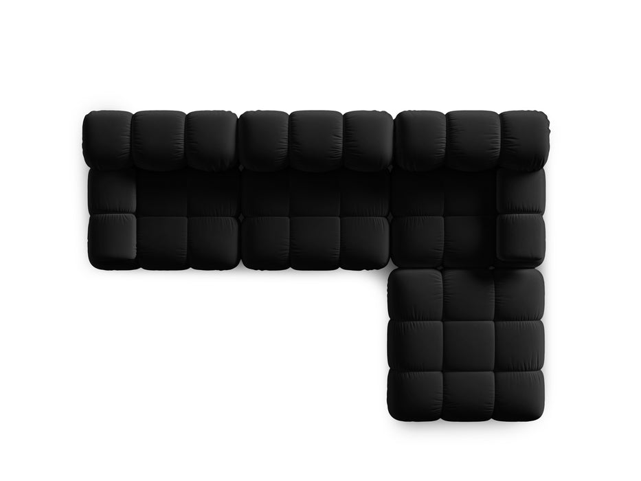 Velvet modular sofa Bellis