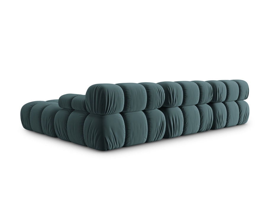 Velvet modular sofa Bellis