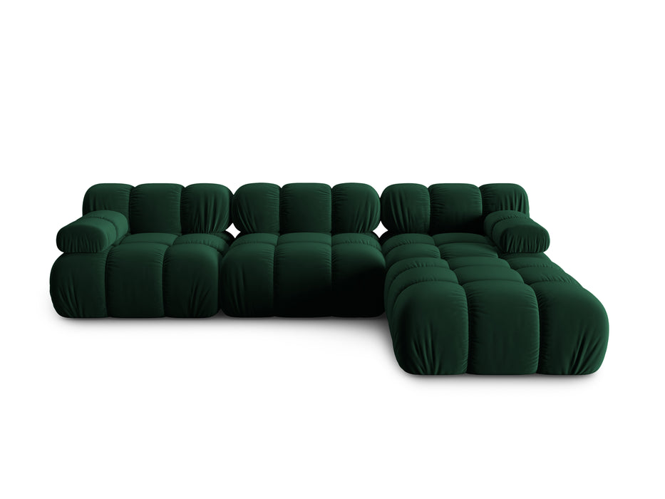 Velvet modular sofa Bellis