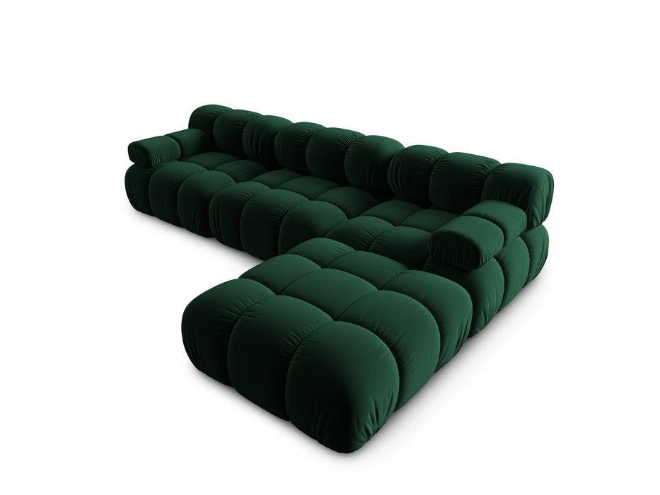 Velvet modular sofa Bellis