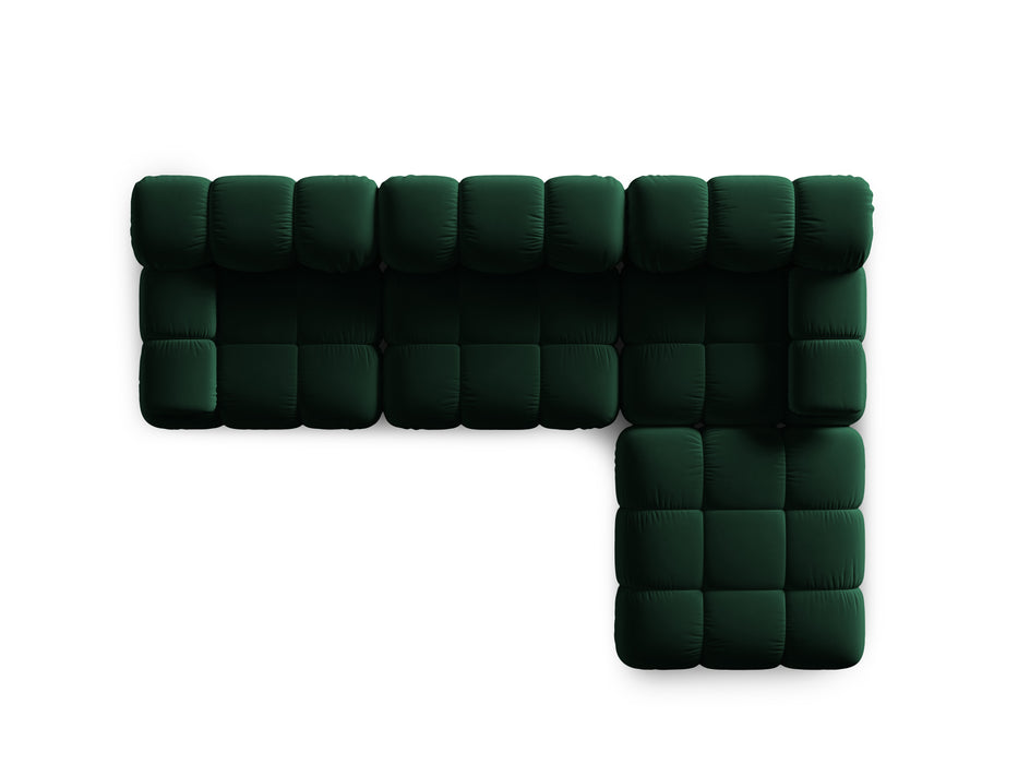 Velvet modular sofa Bellis