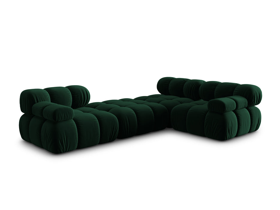 Velvet modular sofa Bellis