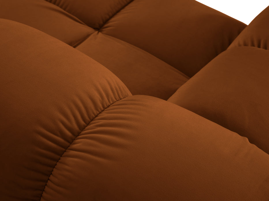 Velvet modular sofa Bellis
