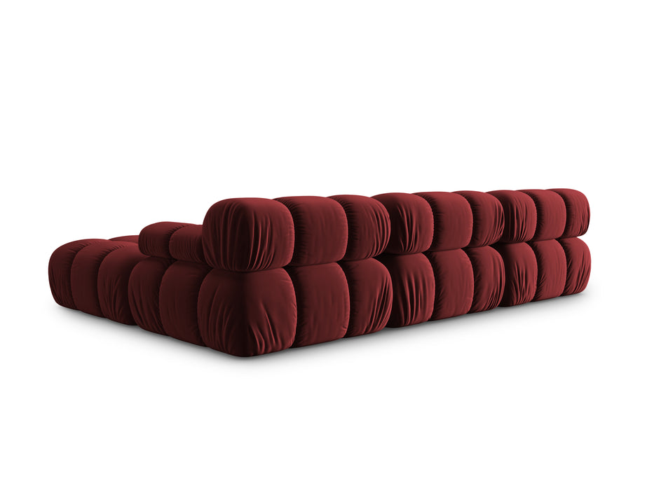 Velvet modular sofa Bellis