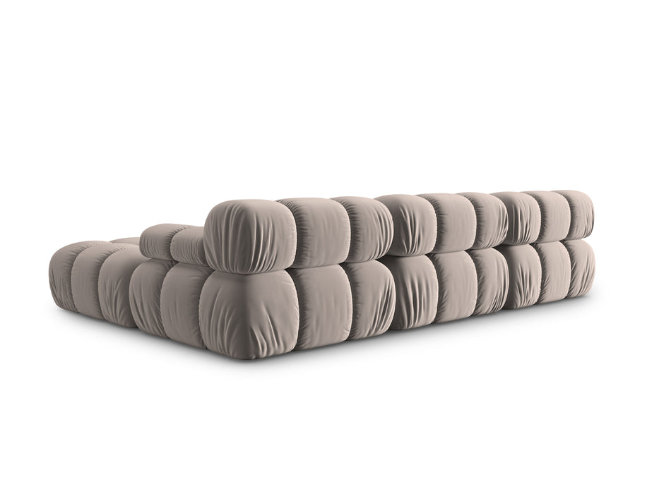 Velvet modular sofa Bellis
