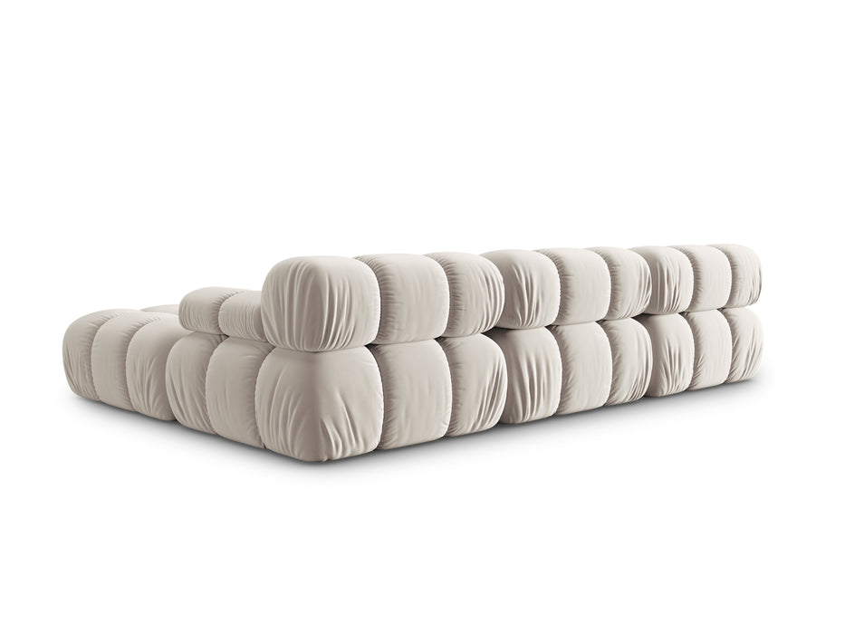 Velvet modular sofa Bellis