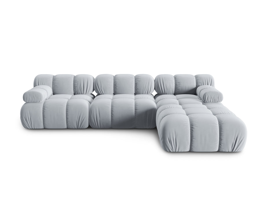 Velvet modular sofa Bellis