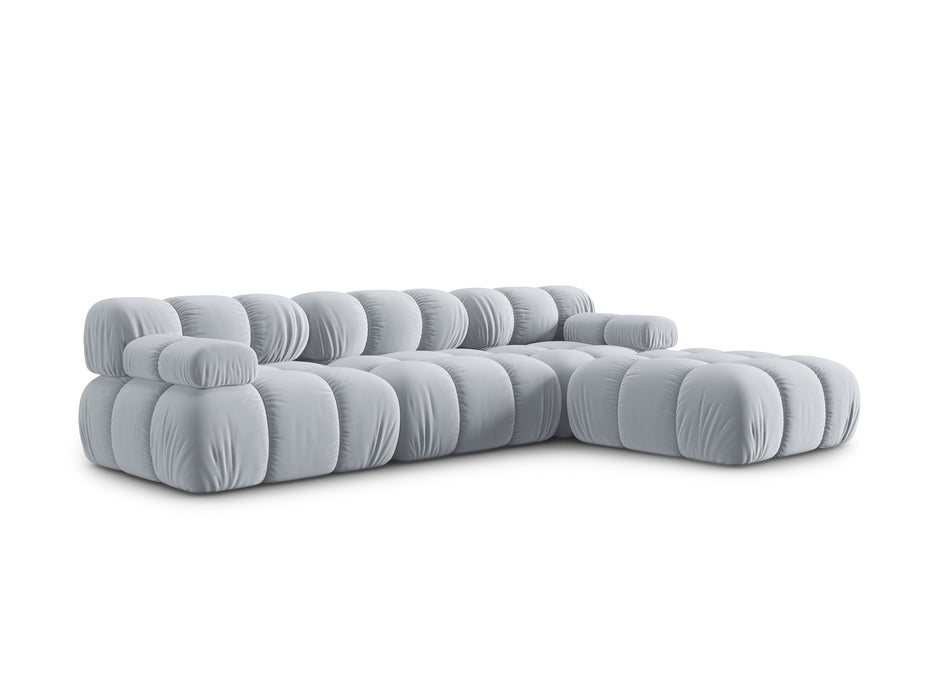 Velvet modular sofa Bellis