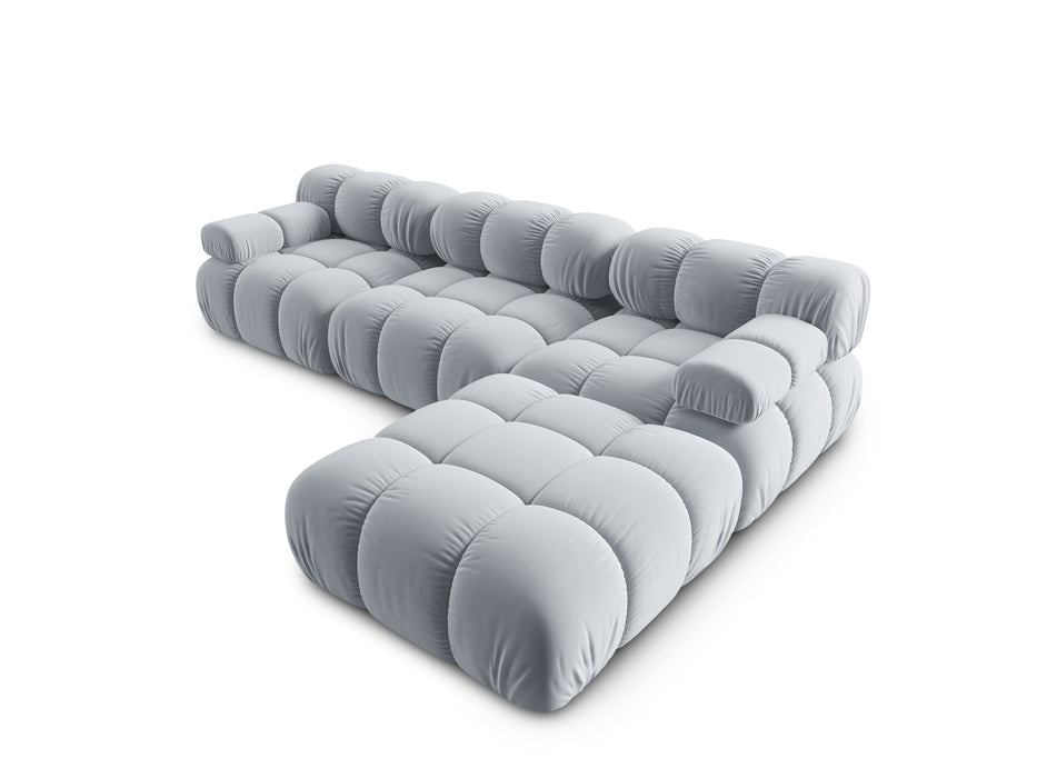 Velvet modular sofa Bellis
