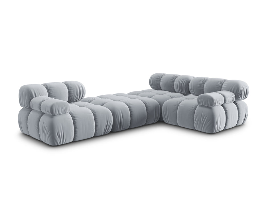 Velvet modular sofa Bellis
