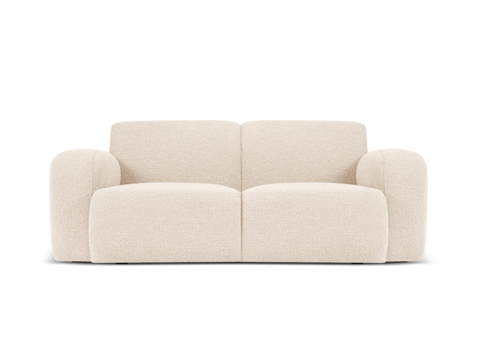 Boucle two-seater sofa Molino