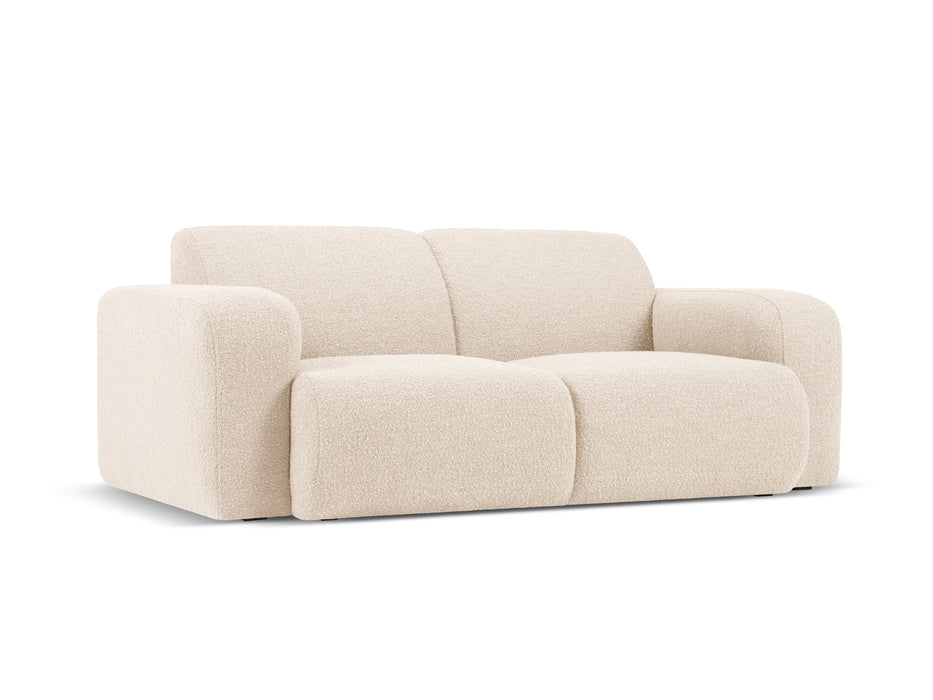 Boucle two-seater sofa Molino