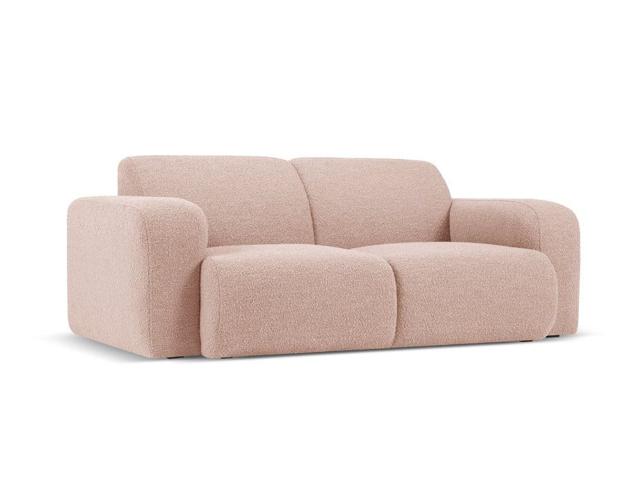 Boucle two-seater sofa Molino
