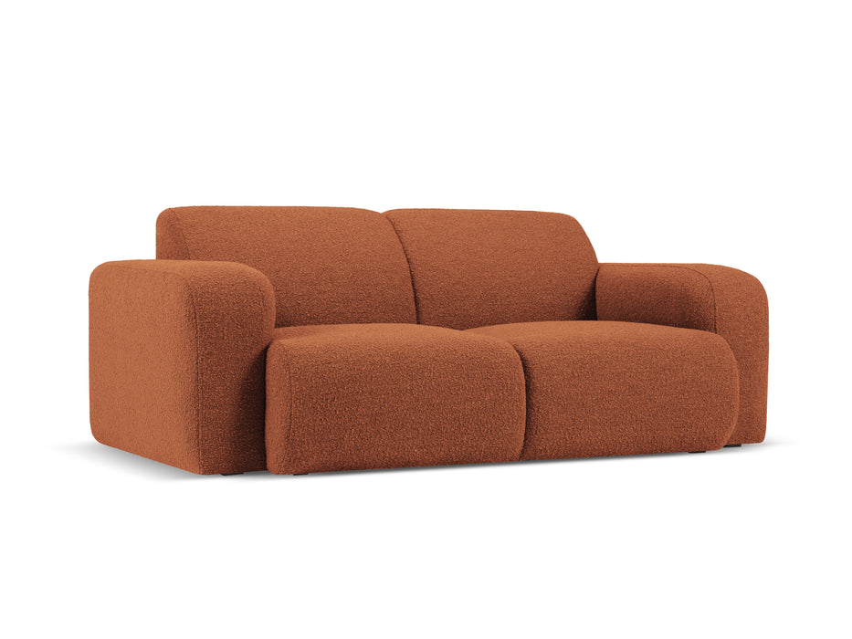 Boucle two-seater sofa Molino