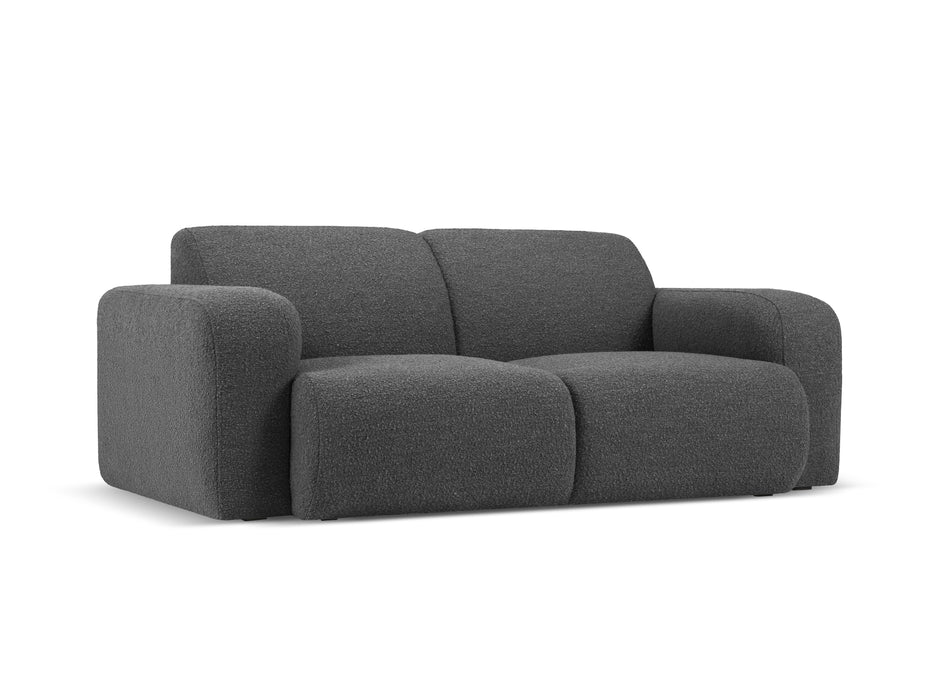 Boucle two-seater sofa Molino
