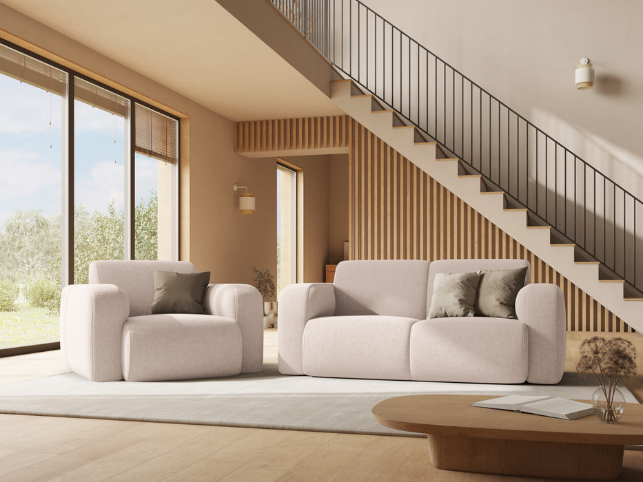 Šenilo dvivietė sofa Molino