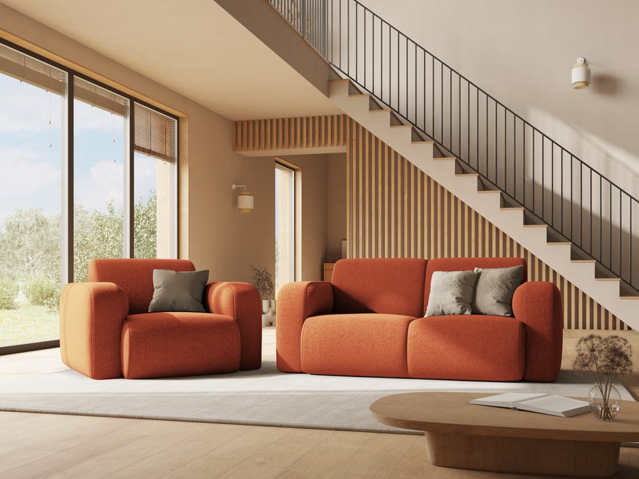 Šenilo dvivietė sofa Molino