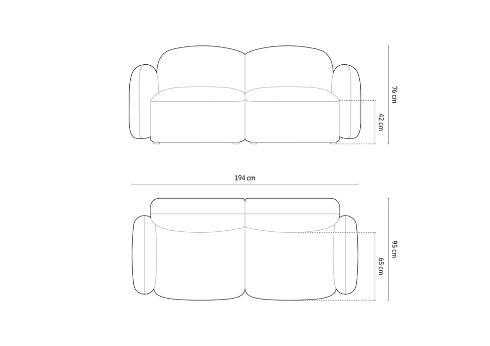 Dvivietė sofa Blair