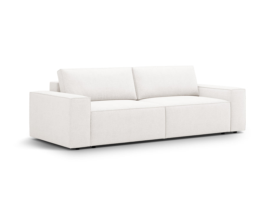 Boucle sofa bed Jodie with bedding box