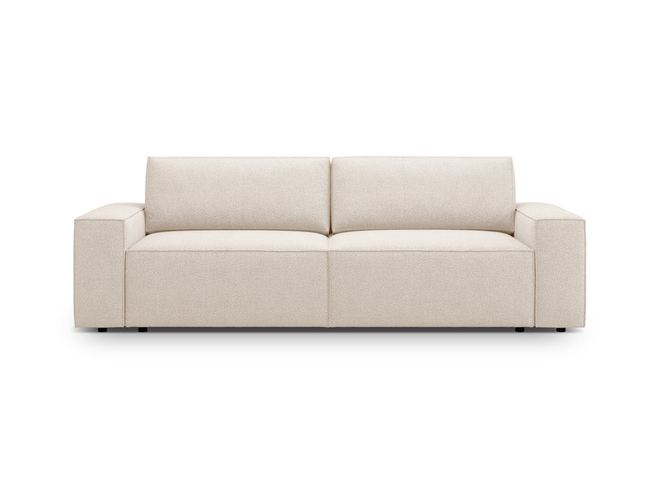 Boucle sofa bed Jodie with bedding box