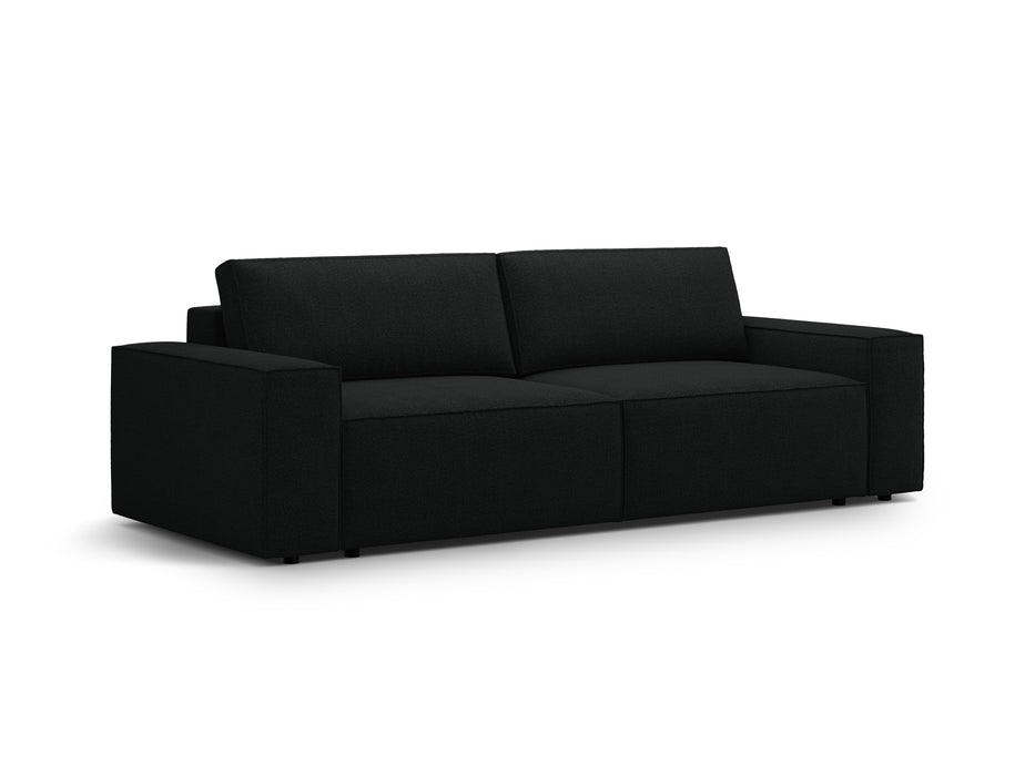 Boucle sofa bed Jodie with bedding box