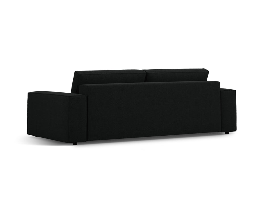 Boucle sofa bed Jodie with bedding box
