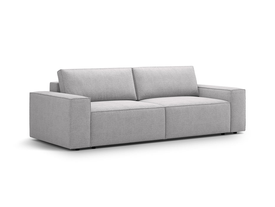 Boucle sofa bed Jodie with bedding box