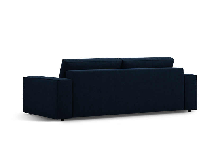 Boucle sofa bed Jodie with bedding box