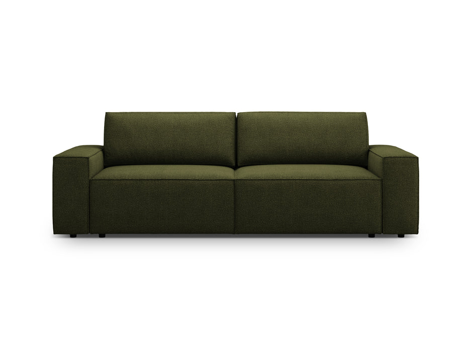 Boucle sofa bed Jodie with bedding box