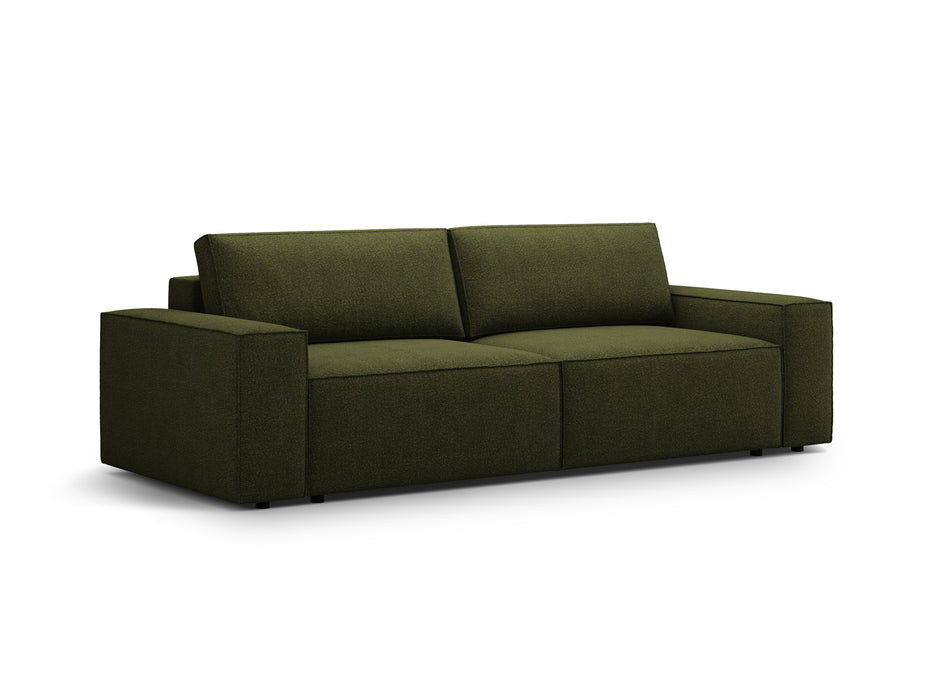 Boucle sofa bed Jodie with bedding box