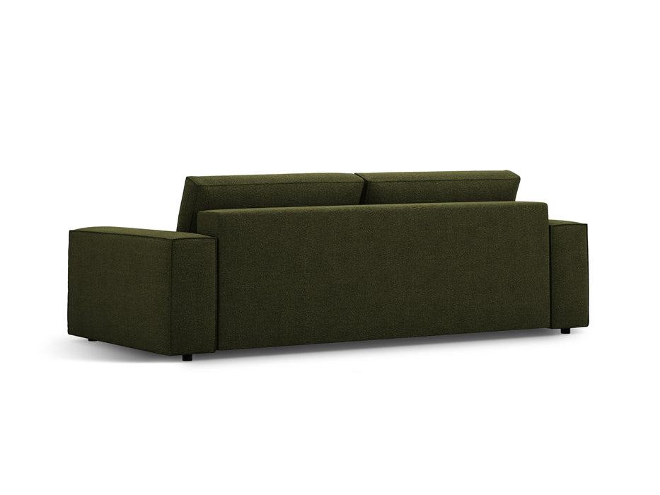 Boucle sofa bed Jodie with bedding box