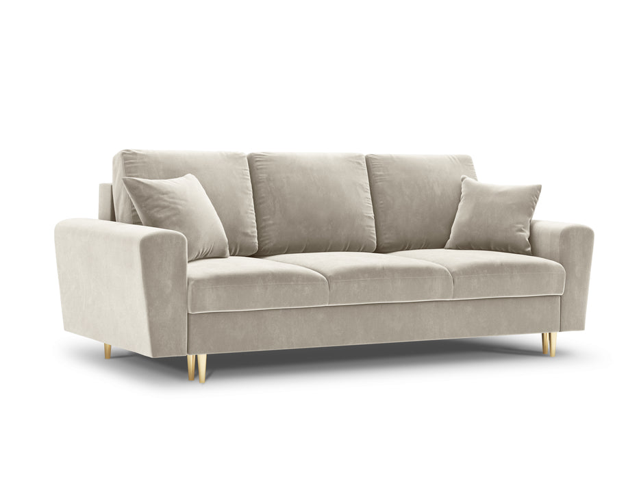 Velveto trivietė sofa Moghan