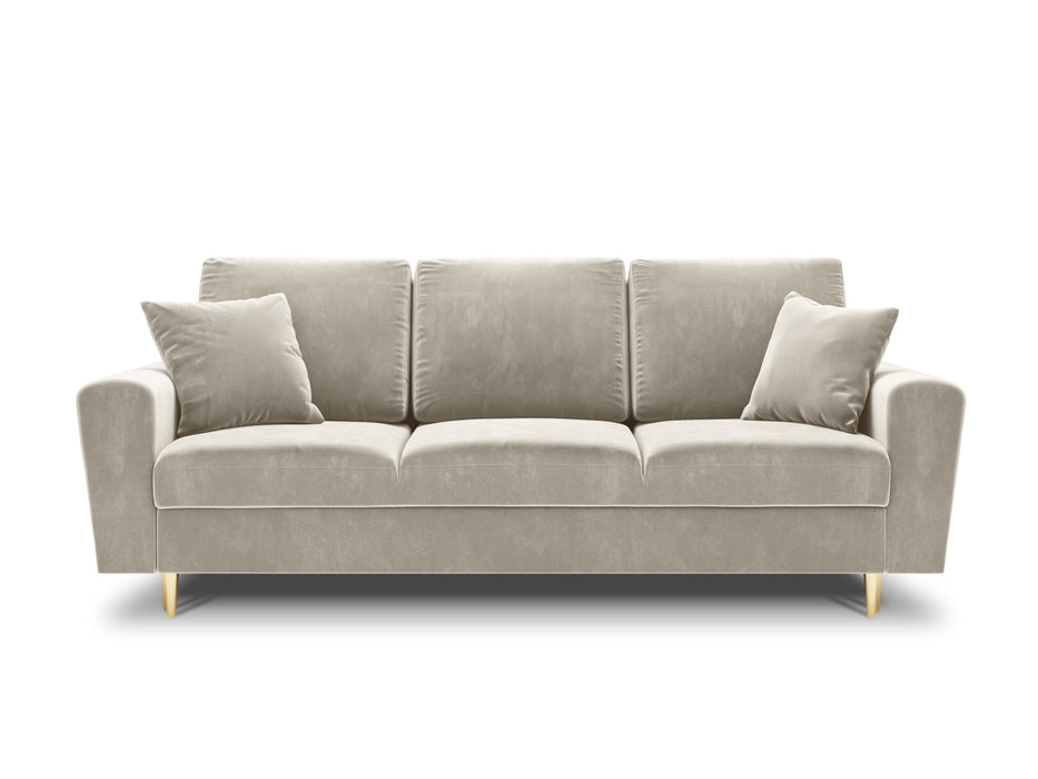 Velveto trivietė sofa Moghan