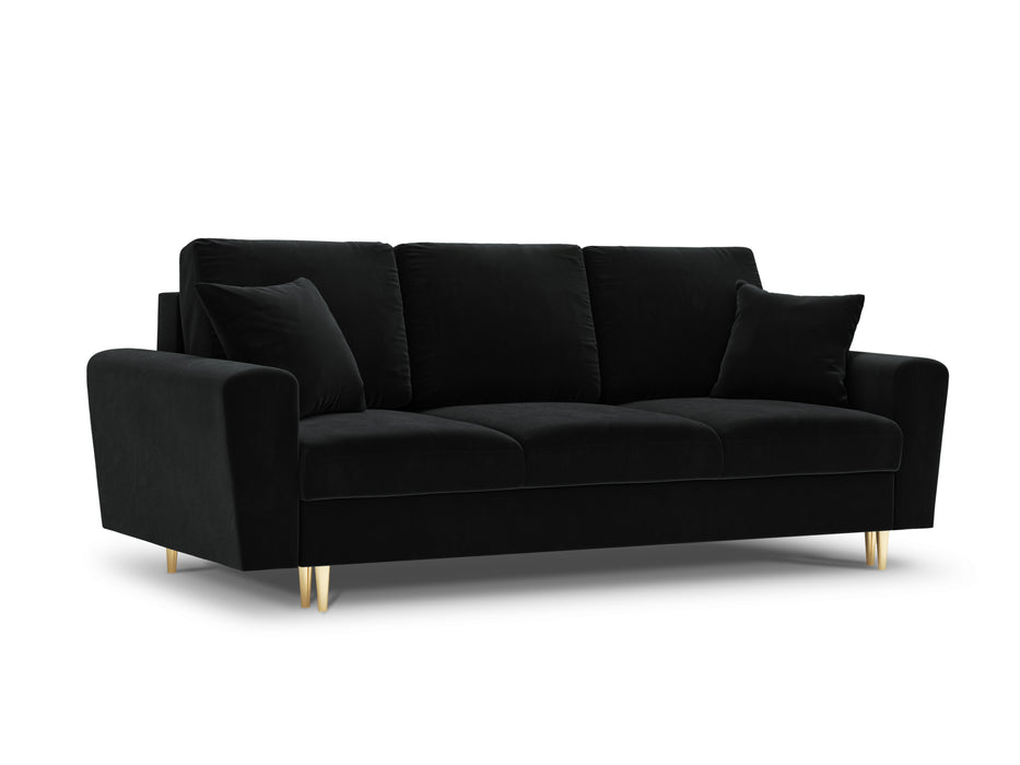 Velveto trivietė sofa Moghan