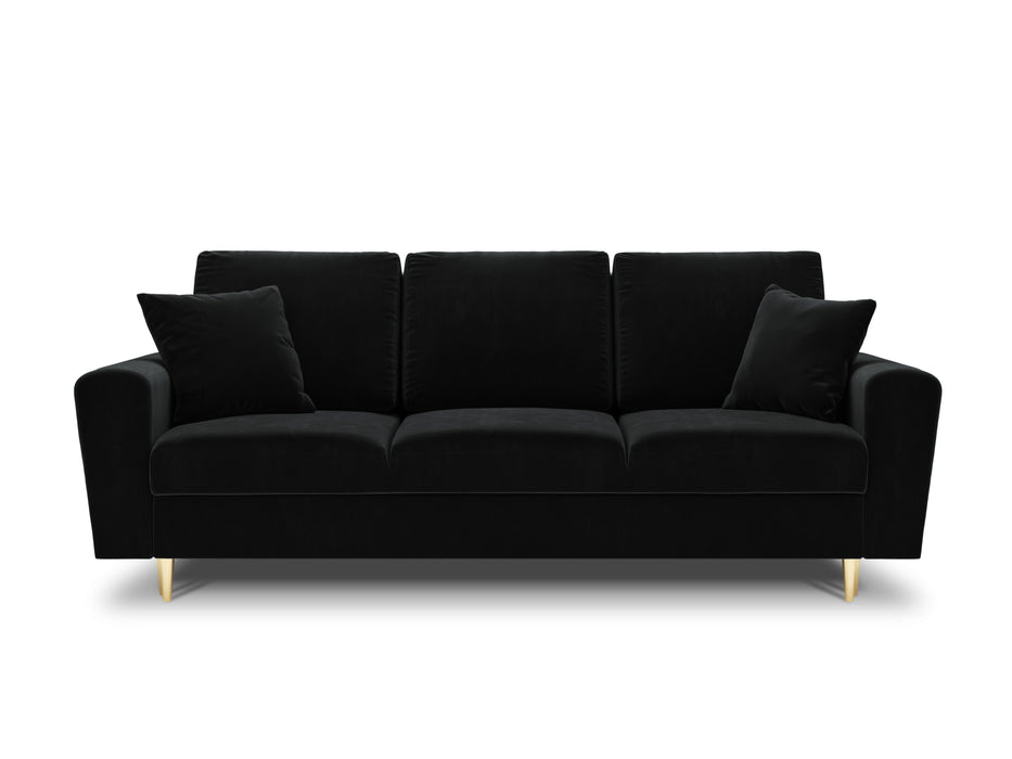 Velveto trivietė sofa Moghan