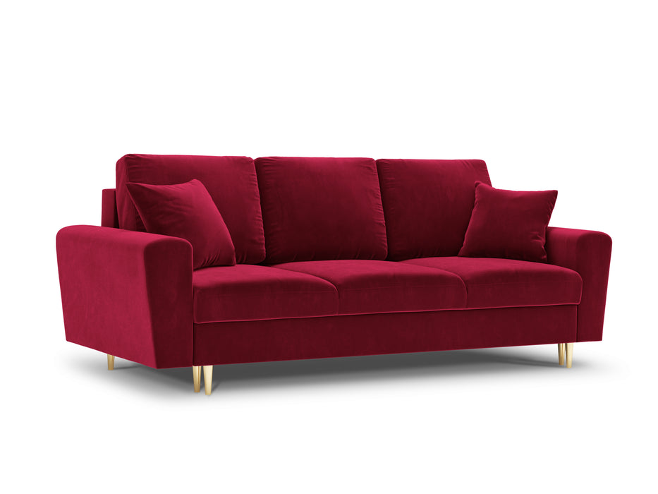 Velveto trivietė sofa Moghan