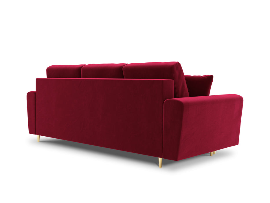 Velveto trivietė sofa Moghan